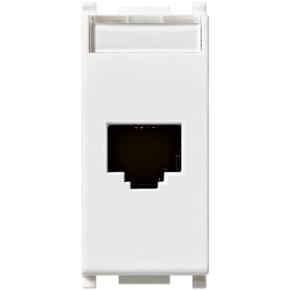 Priza internet RJ45 cat5e Netsafe UTP alb