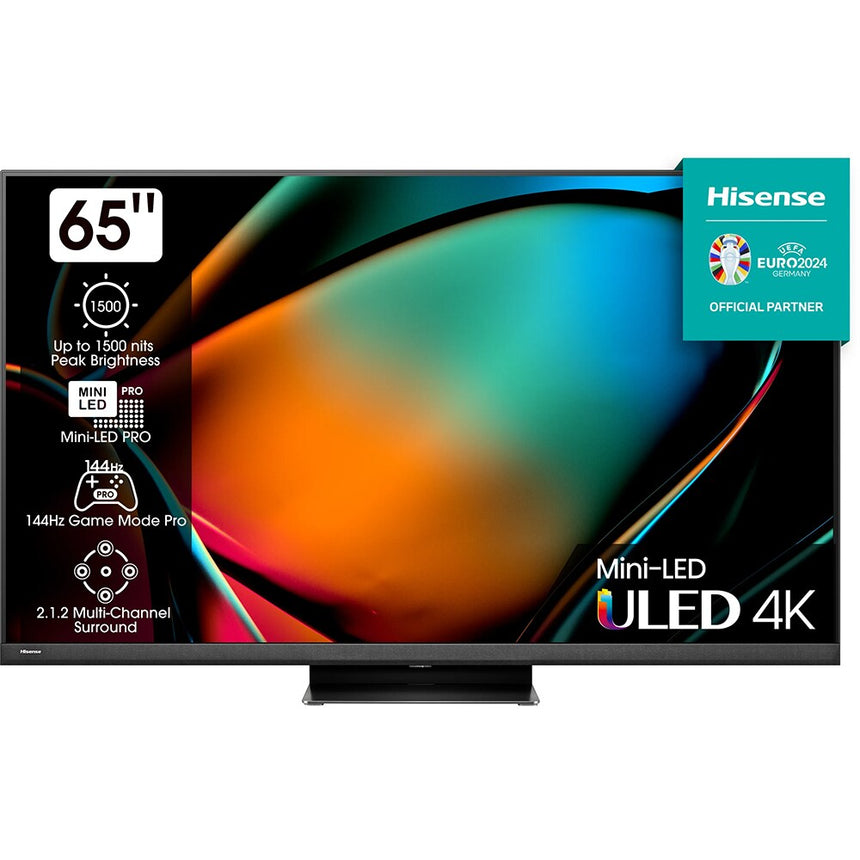 Televizor HISENSE Mini-LED ULED 65U8KQ, 164 cm, Smart, 4K Ultra HD, Clasa G