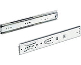 Glisiere Tip Sina Cu Bile Hettich Ka4532 300mm, Max. 35kg, Cu Amortizor, Otel Cromat, 1 Pereche