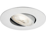 Spot Led Incastrat Nava 5w 460 Lumeni, 3000k, Ø90 Mm, Crom Mat