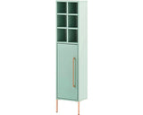Dulap Baie Asezat Sari 300, 1 Usa, Pal, 0,4x130,6 Cm, Verde Menta