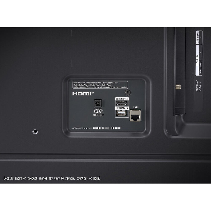 Televizor LG NanoCell 55NANO753QC, 139 cm, Smart, 4K Ultra HD, Clasa G (Model 2023)