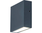 Aplica Cu Led Integrat Gemini 9, 5w 750 Lumeni, Pentru Exterior Ip54, Antracit