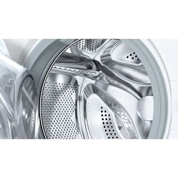 Masina de spalat rufe cu uscator incorporabila Neff V6540X2EU, 7 kg spalare, 4 kg uscare, 1400 RPM, EcoSilence Drive, Display LCD, AquaStop, Clasa E, Alb