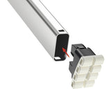 Picioare De Schimb Pentru Scari De Aluminiu Hailo Easyclix, Anti-alunecare, Marimea L