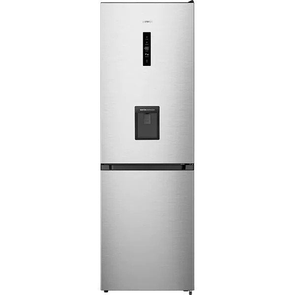 Combina frigorifica GORENJE NRK619EAXL4WD, No Frost Plus, 304 l, H 186 cm, Clasa E, Argintiu
