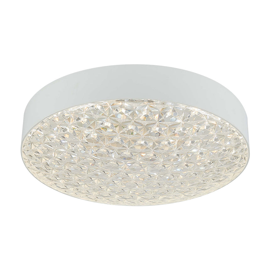 Plafoniera LED Neptun KL151027, 40W, 3900lm, lumina neutra, IP21, alba, Klausen