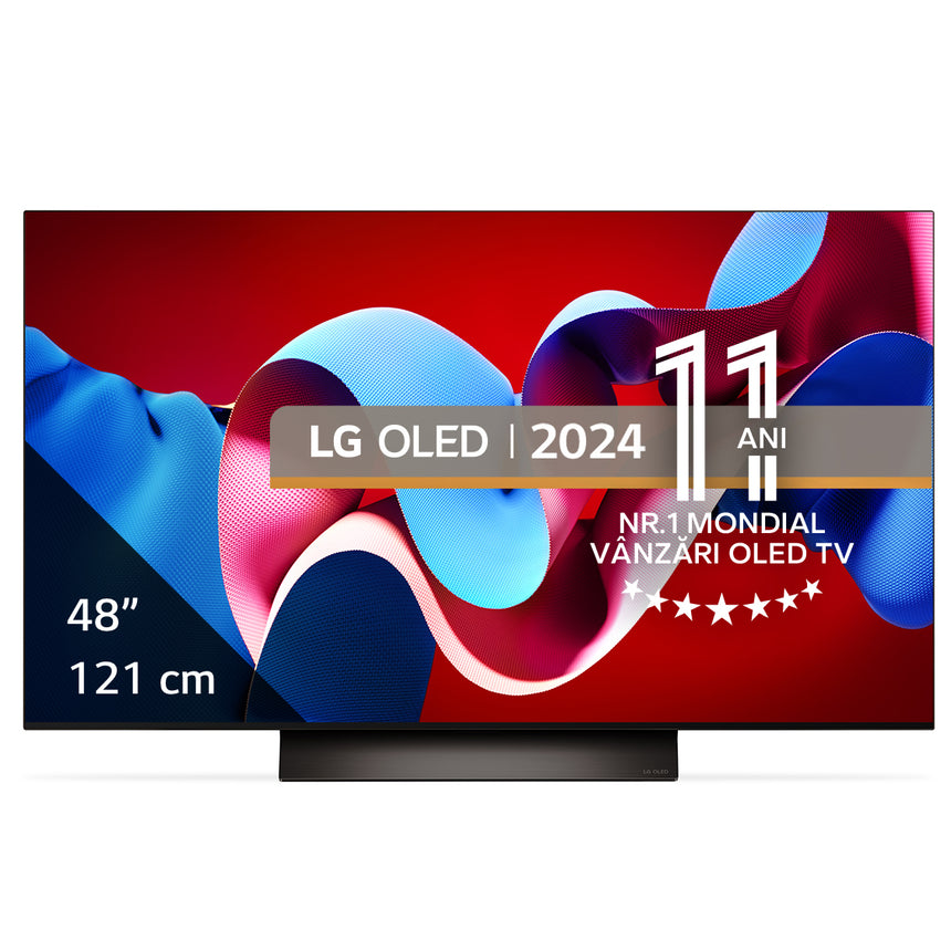 Televizor LG OLED evo 48C41LA, 121 cm, Smart, 4K Ultra HD, 100 Hz, Clasa G