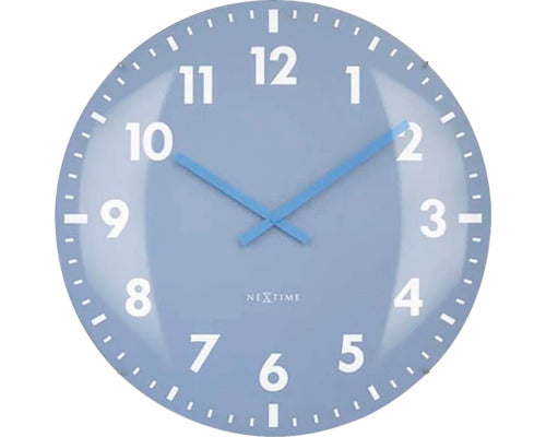 Ceas Perete Nextime Duomo Albastru Ø 50 Cm