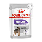 Hrana umeda pentru caini Royal Canin, Sterilised, pentru caini sterilizati, in pate, 12x85g
