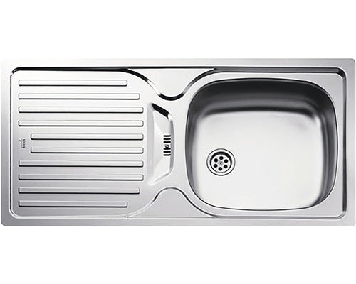 Chiuveta Bucatarie Cu O Cuva Teka Infant 86x44 Cm, Picurator Pe Stanga, Inox