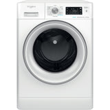 Masina de spalat rufe cu uscator Whirlpool FreshCare+ FFWDB976258SVEE, 9 kg spalare, 7 kg uscare, 1600 RPM, Clasa B, Tehnologia al 6-lea Simt, FreshCare+, Motor Inverter, Display Digital, Alb