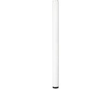 Picior Masa Rotund Tarrox Ø60x710 Mm, Inaltime Reglabila, Alb