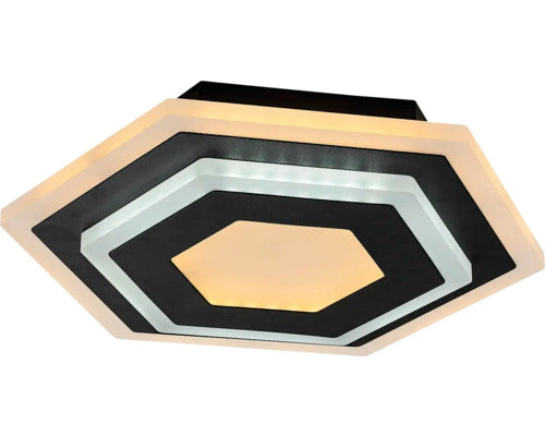 Lampa decorativa moderna Rabalux Bitsi, LED 23W, 1000 lm flux corp, 2200 lm flux sursa, alb cald + alb rece, IP20