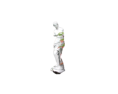 Statuie Decorativa Chloe H 70 Cm Alb