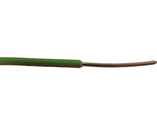 Cablu Electric Fy (H07v-u) 2, 5 mm² Verde/galben, Inel 100 m