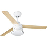 Ventilator de plafon Auster Ø107cm 50W, iluminare cu LED integrat 20W 1600 lumeni
