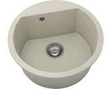 Chiuveta Bucatarie Rotunda Fat Avangard 223 Ø51 Cm, Fatgranit Dark Beige