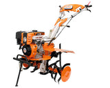 Motosapa pe benzina RURIS 751KS incl. roti cauciuc 5.00-10, rarita, plug reversibil, roti metalice 400 fara manicot, set contragreutati 10 kg 9.5 CP 6, 3 kW