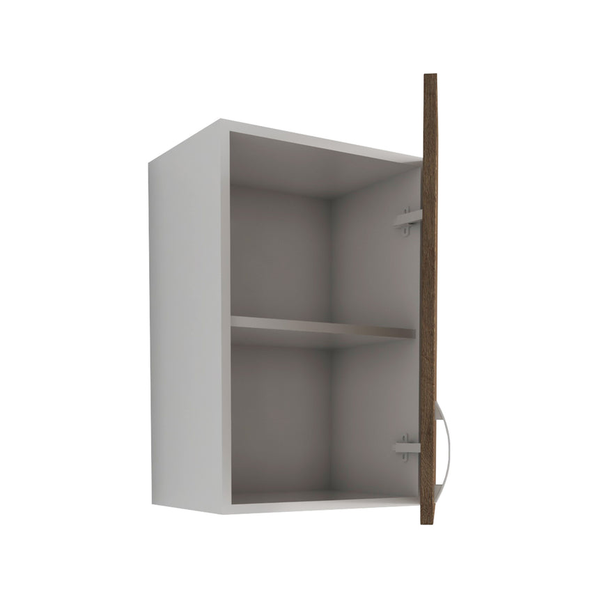 Corp Superior haaus Karo, 1 Usa, Stejar Bronz/Alb, 40 x 30 x 60 cm