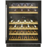 Racitor de Vinuri Incorporabil HOOVER HWCB 60/N, 46 sticle, H 82 cm, Clasa G, Wi-Fi, Negru