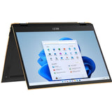 Laptop 2 in 1 MSI Summit E13 Flip Evo A13MT-235RO, Intel Core i7-1360P pana la 5GHz, 13.4" WUXGA Touch, 16GB, SSD 1TB, Intel Iris Xe Graphics, Windows 11 Home, Negru