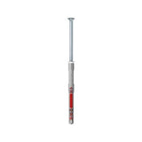 Set 50 dibluri cu surub pentru beton/zodarie, Fischer, DuoXpand, Diametru 8/10 mm, 5230 mm, Argintiu