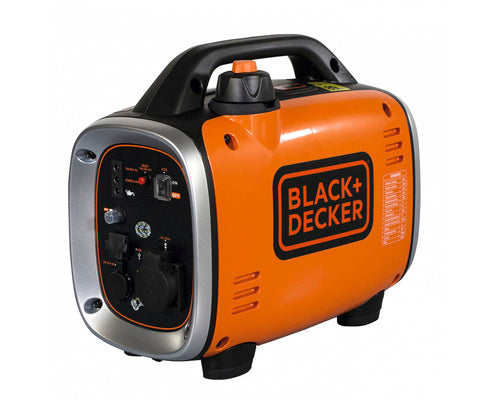 Generator curent electric Black & Decker BXGNi900E, 900 W, 40 CC, 4 timpi, 1 priza 230 V, pornire manuala, benzina