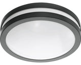 Plafoniera Cu Led Integrat Eglo Crosslink 14w 1400 Lumeni, Lumina Calda, Pentru Exterior Ip44, Antracit/Alb