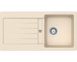 Chiuveta Bucatarie Cu O Cuva Schock Typos D-100s 86x43,5 Cm, Cu Picurator, Reversibila, Cristalite Moonstone