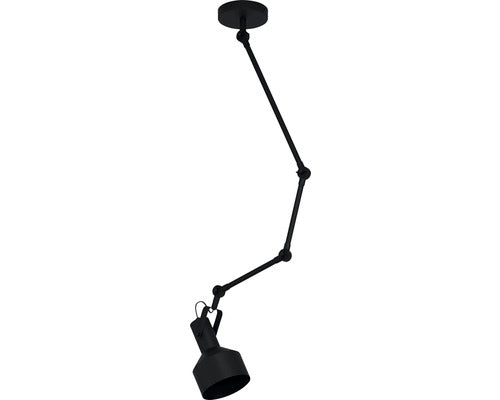 Plafoniera Takeley E27 Max. 1x28w, Brate Articulate, Negru
