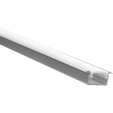 Profil LED incastrat, 2LED020, aluminiu, anodizat, 200cm
