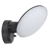 Rábalux, 8134, Varna, Lampa de perete pentru exterior, neagra, IP54, 4000K, 12W
