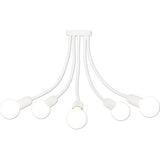 Lustra Galileo E27 max. 5x40W, alba