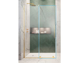 Usa Culisanta Radaway Furo Gold, Deschidere Dreapta, 60x200 cm, Sticla Securizata Transparenta, Profil Auriu
