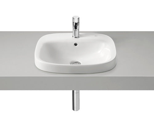 Lavoar cu incastrare in blat Roca Debba 50x41 cm alb