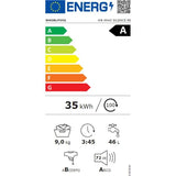 Masina de Spalat Rufe Frontala WHIRLPOOL W8 99AD SILENCE EE, Steam, 6th Sense, 9 kg, 1400rpm, Clasa A, Alb