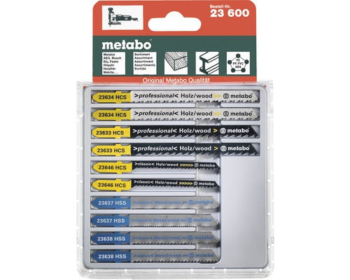 Set Panze Fierastrau Pendular Metabo 10 Piese, Prindere T