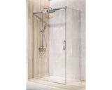 Perete lateral dus Radaway Espera KDJ, 80x200 cm, stanga, sticla securizata transparenta, profil crom