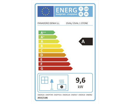 Semineu Panadero Oval 3 Steatina Negru 8,7 Kw