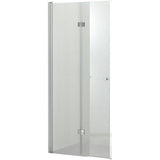 Usa Dus Pentru Nisa Batanta Form&style Modena 100x195 Cm Profil Crom Sticla Transparenta