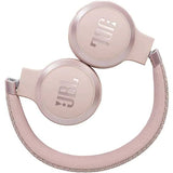 Casti audio on-ear JBL Live 460NC, Noise Cancelling, Bluetooth, Asistent Vocal, Rose