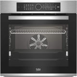 Cuptor incorporabil Beko BBIM12400XCS, Electric, Autocuratare catalitica, 72 l, AeroPerfect, Grill, 3D Cooking, Steam Shine Cleaning, SoftClose, RecycledNet, Clasa A+, Negru