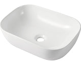 Lavoar Basano Lamia, cu Montaj pe Blat, 46,5x32 cm, Alb