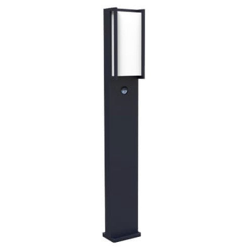 Lampa de exterior, Lutec, Metal, Lumina LED, Negru