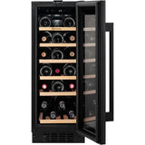 Racitor de vinuri Electrolux EWUS020B5B, 20 sticle, Rafturi lemn, Control electronic, Clasa G, H 82 cm, Negru