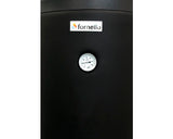 Boiler cu 2 serpentine Fornello SOL 1000 LT 2S 1000 l pentru centrala termica si solar, izolatie termica, flansa de vizitare, manta de protectie