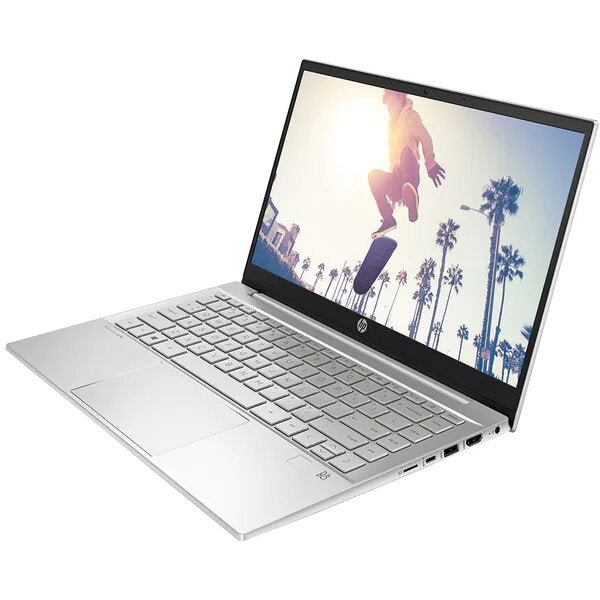 Laptop HP Pavilion 14-ec1008nq, 14", Full HD, AMD Ryzen 5 5625U, 16GB RAM, 1TB SSD, AMD Radeon Graphics, No OS, Argintiu