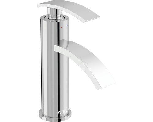 Baterie lavoar monocomanda AVITAL Combo cartus ceramic 25 mm scurgere cascada crom