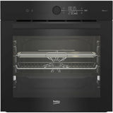 Cuptor incorporabil BEKO BBIMA17410BMPW, Electric, 72 l, Autocuratare pirolitica, AirFry, AEROperfect, SteamShine Cleaning, Wi-Fi, Booster, LED display touch control, Clasa A+, Negru